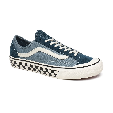 Vans Salt Wash Style 36 Decon Surf Blue Classic Mens Womens - (Salt Wash) Stargazer/Lead VN0A3MVLXPQ Shoes