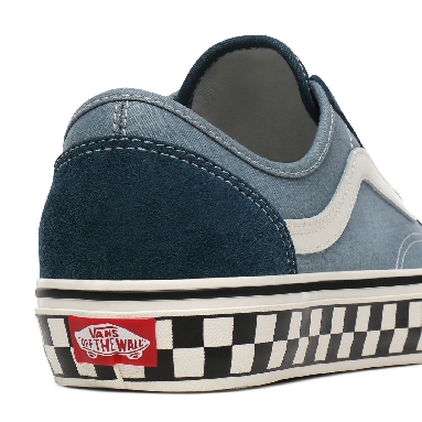 Vans Salt Wash Style 36 Decon Surf Blue Classic Mens Womens - (Salt Wash) Stargazer/Lead VN0A3MVLXPQ Shoes