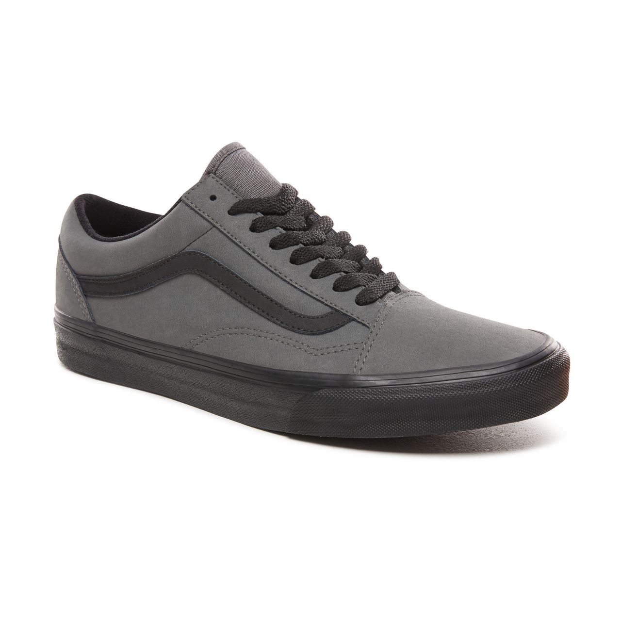 Vans Vansbuck Old Skool Classic Mens Womens - (Vansbuck) Pewter/Black VN0A38G1UMJ Shoes