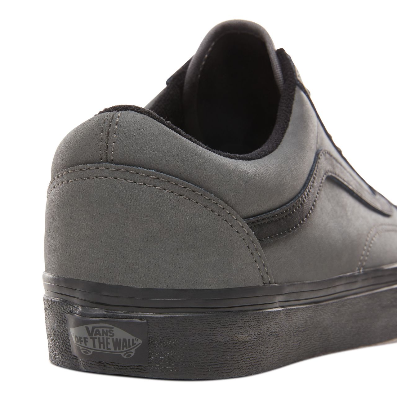 Vans Vansbuck Old Skool Classic Mens Womens - (Vansbuck) Pewter/Black VN0A38G1UMJ Shoes