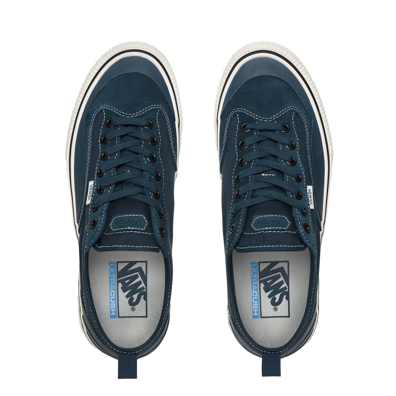 Vans Canvas Destruct Surf Blue Classic Mens Womens - (Canvas) Stargazer/Marshmallow VN0A4BTLWYP Shoes