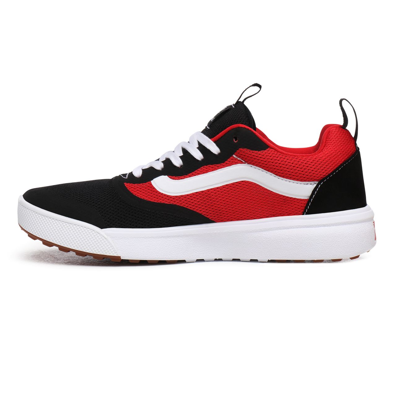 Vans 2-Tone UltraRange Rapidweld Black Classic Mens Womens - (Two Tone) Black/Red VN0A3MVUXV8 Shoes