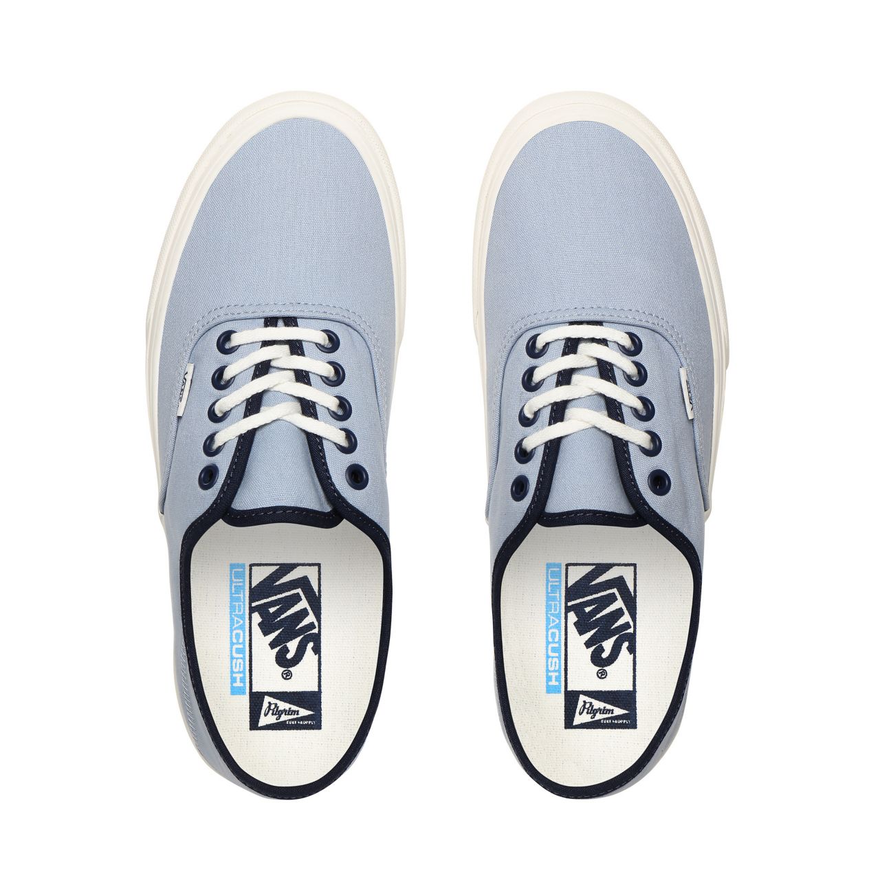 Vans x Pilgrim Authentic Surf Blue Classic Mens Womens - (Pilgrim) Celestial Blue/Marshmallow VN0A3MU6WOO Shoes