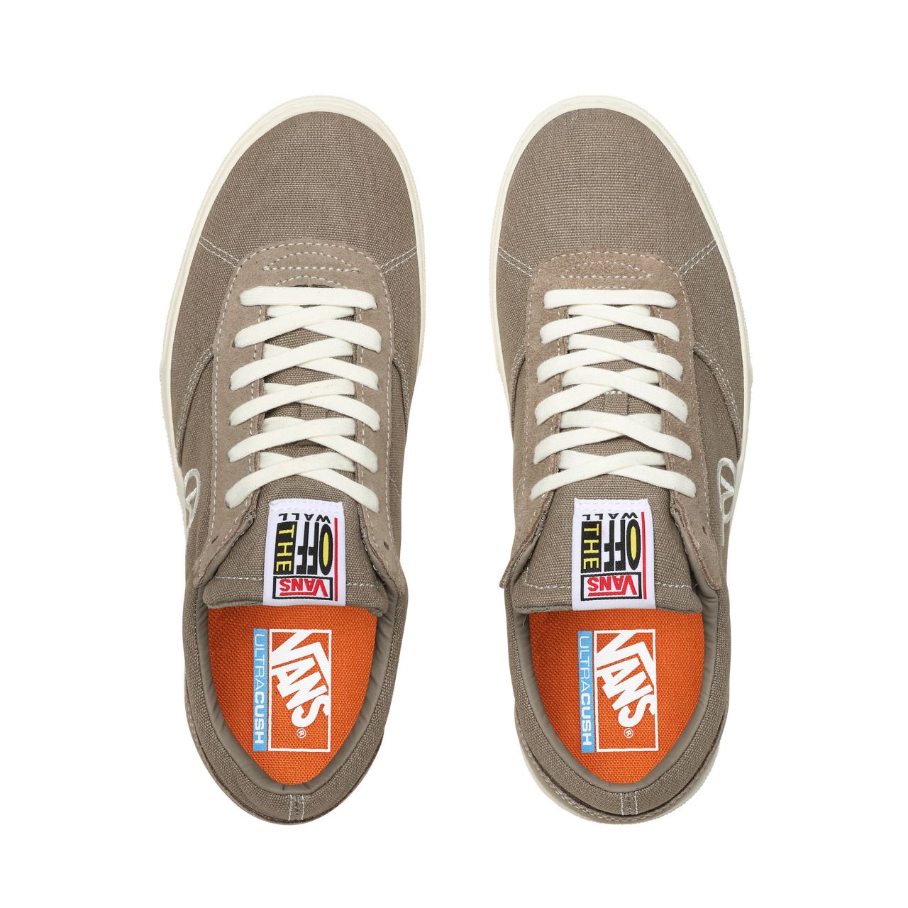 Vans Canvas Paradoxxx Beige Classic Mens Womens - (Canvas) Desert Taupe/Marshmallow VN0A3TKKXG6 Shoes