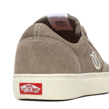 Vans Canvas Paradoxxx Beige Classic Mens Womens - (Canvas) Desert Taupe/Marshmallow VN0A3TKKXG6 Shoes