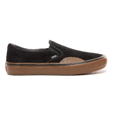 Vans Rubber Slip-On Pro Classic Mens Womens - (Rubber) Black/Gum VN0A347VUHX Shoes