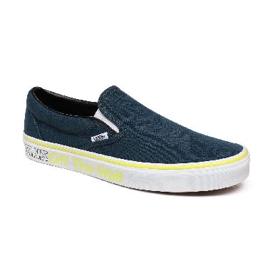 Vans Sport Classic Slip-On Navy Classic Mens Womens - (Sport) Multi/True White VN0A4U38WNA Shoes