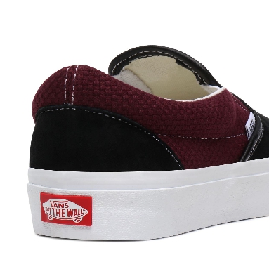 Vans P&C Classic Slip-On Black Classic Mens Womens - (P&C) Black/Port Royale VN0A4U38WT9 Shoes