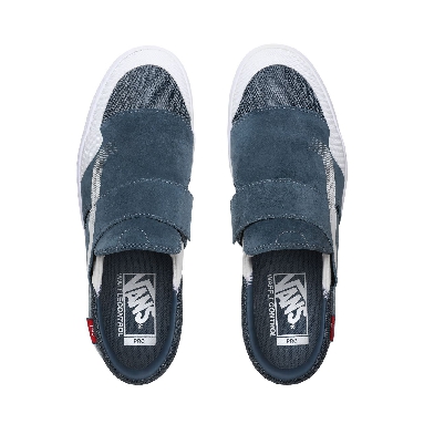 Vans Mirage Slip-On EXP Pro Blue Classic Mens Womens - (Mirage) Blue/White VN0A4P38W5J Shoes