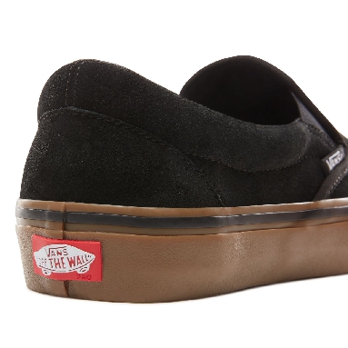 Vans Rubber Slip-On Pro Classic Mens Womens - (Rubber) Black/Gum VN0A347VUHX Shoes