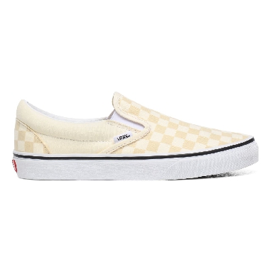 Vans Checkerboard Classic Slip-On White Classic Mens Womens - (Checkerboard) Classic White/True White VN0A4U38WRX Shoes