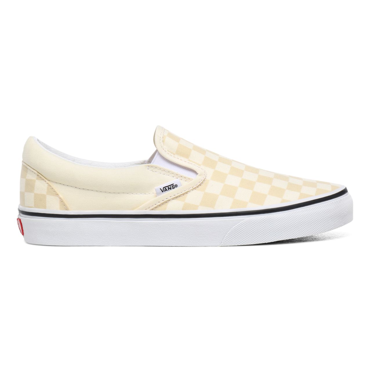 Vans Checkerboard Classic Slip-On White Classic Mens Womens - (Checkerboard) Classic White/True White VN0A4U38WRX Shoes