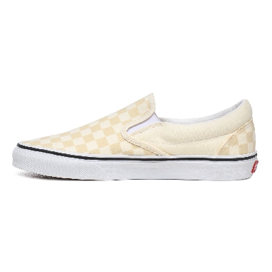 Vans Checkerboard Classic Slip-On White Classic Mens Womens - (Checkerboard) Classic White/True White VN0A4U38WRX Shoes