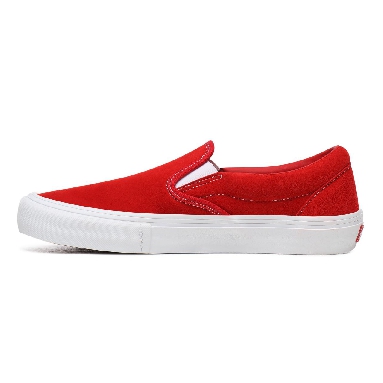 Vans Suede Slip-On Pro Red Classic Mens Womens - (Suede) Red/White VN0A347VAJL Shoes