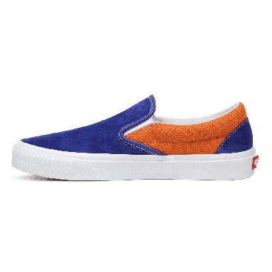 Vans P&C Classic Slip-On Blue Classic Mens Womens - (P&C) Royal Blue/Apricot Buff VN0A4U38WTJ Shoes