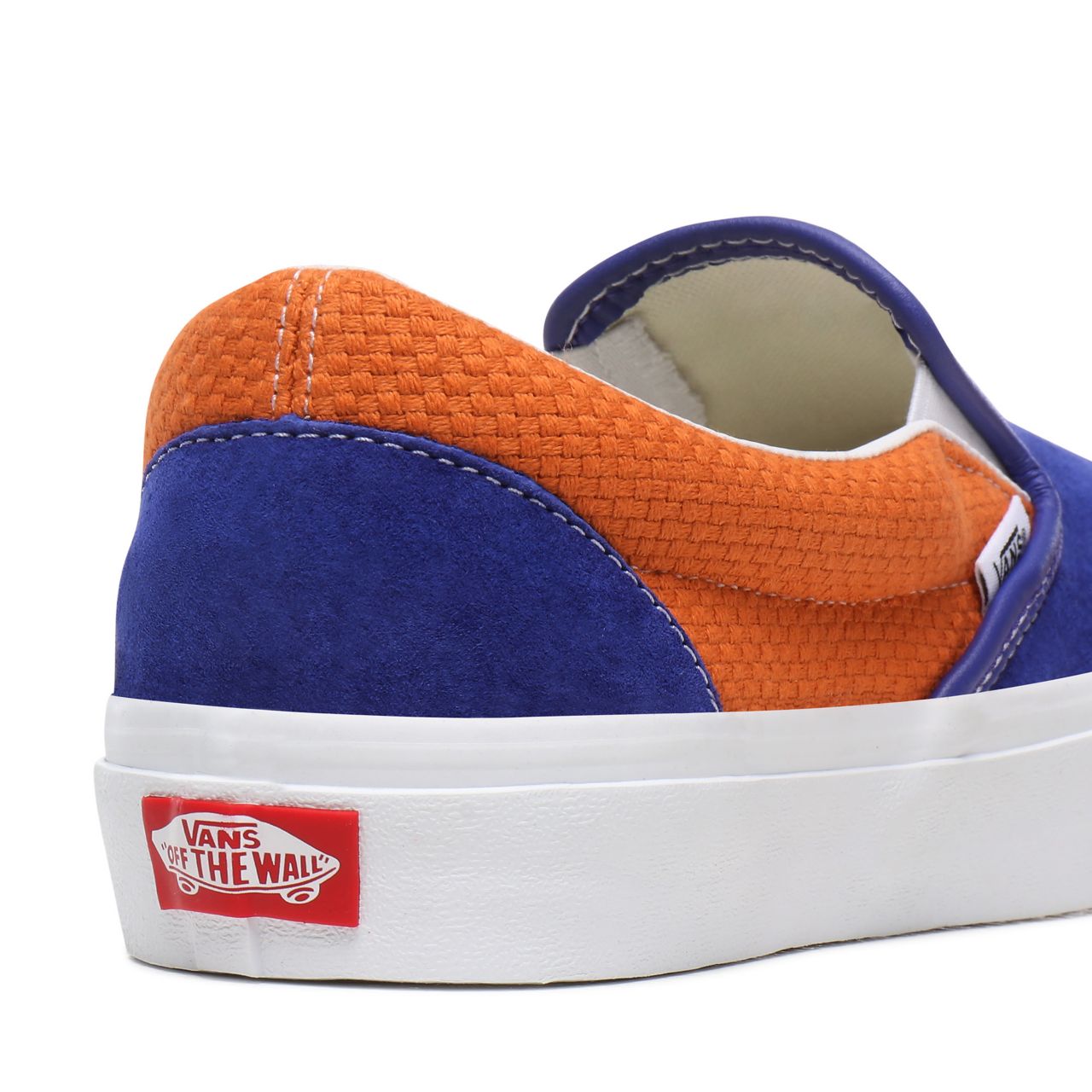 Vans P&C Classic Slip-On Blue Classic Mens Womens - (P&C) Royal Blue/Apricot Buff VN0A4U38WTJ Shoes