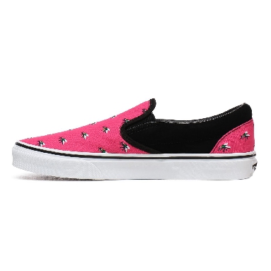 Vans Trap Fly Classic Slip-On Pink Classic Mens Womens - (Trap Fly) Fuchsia Purple/True White VN0A4U38WVJ Shoes