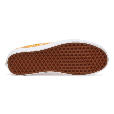 Vans Logo Repeat Classic Slip-On Orange Classic Mens Womens - (Logo Repeat) Cadmium Yellow/True White VN0A4U38WL3 Shoes