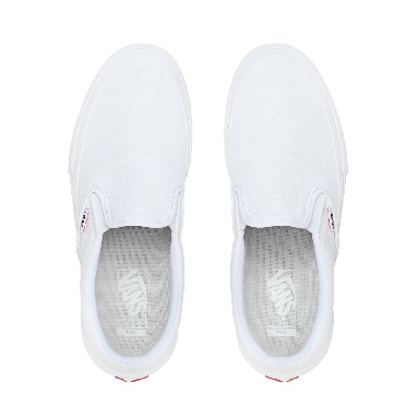 Vans Slip-On Pro White Classic Mens Womens - White/White VN0A347VWWW Shoes