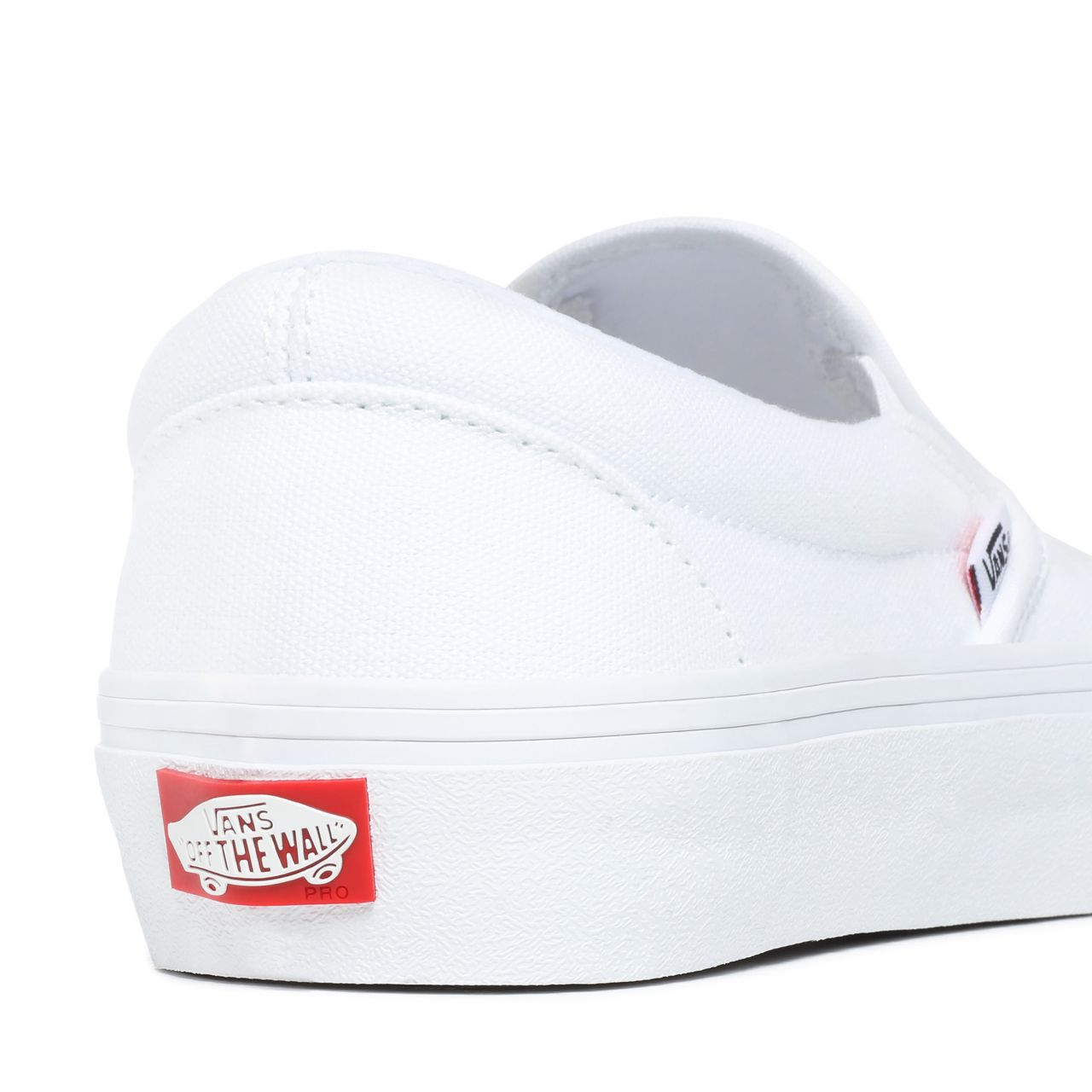 Vans Slip-On Pro White Classic Mens Womens - White/White VN0A347VWWW Shoes