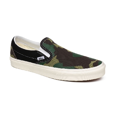 Vans Mismatch Classic Slip-On Multicolour Classic Mens Womens - (Mismatch) Zebra/Camo VN0A4U38WS8 Shoes