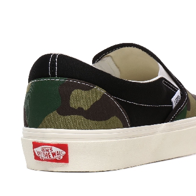 Vans Mismatch Classic Slip-On Multicolour Classic Mens Womens - (Mismatch) Zebra/Camo VN0A4U38WS8 Shoes