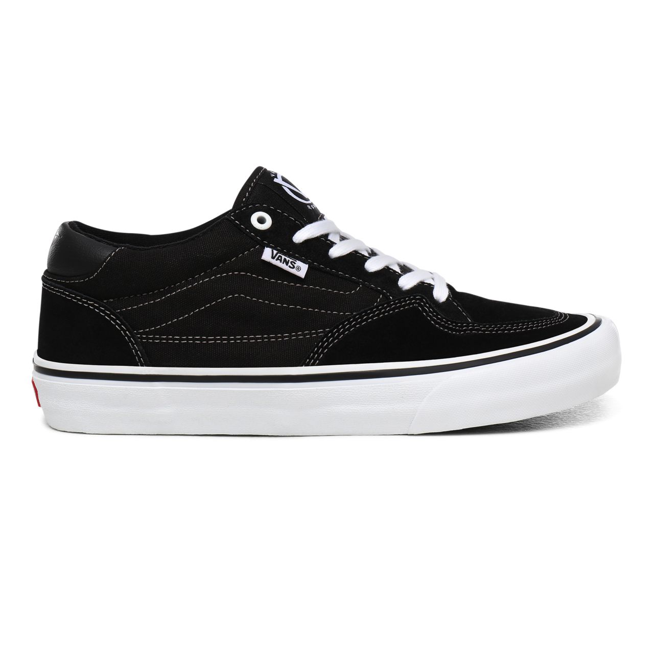 Vans Rowan Zorilla Pro Black Classic Mens Womens - Black/White VN0A4TZCY28 Shoes