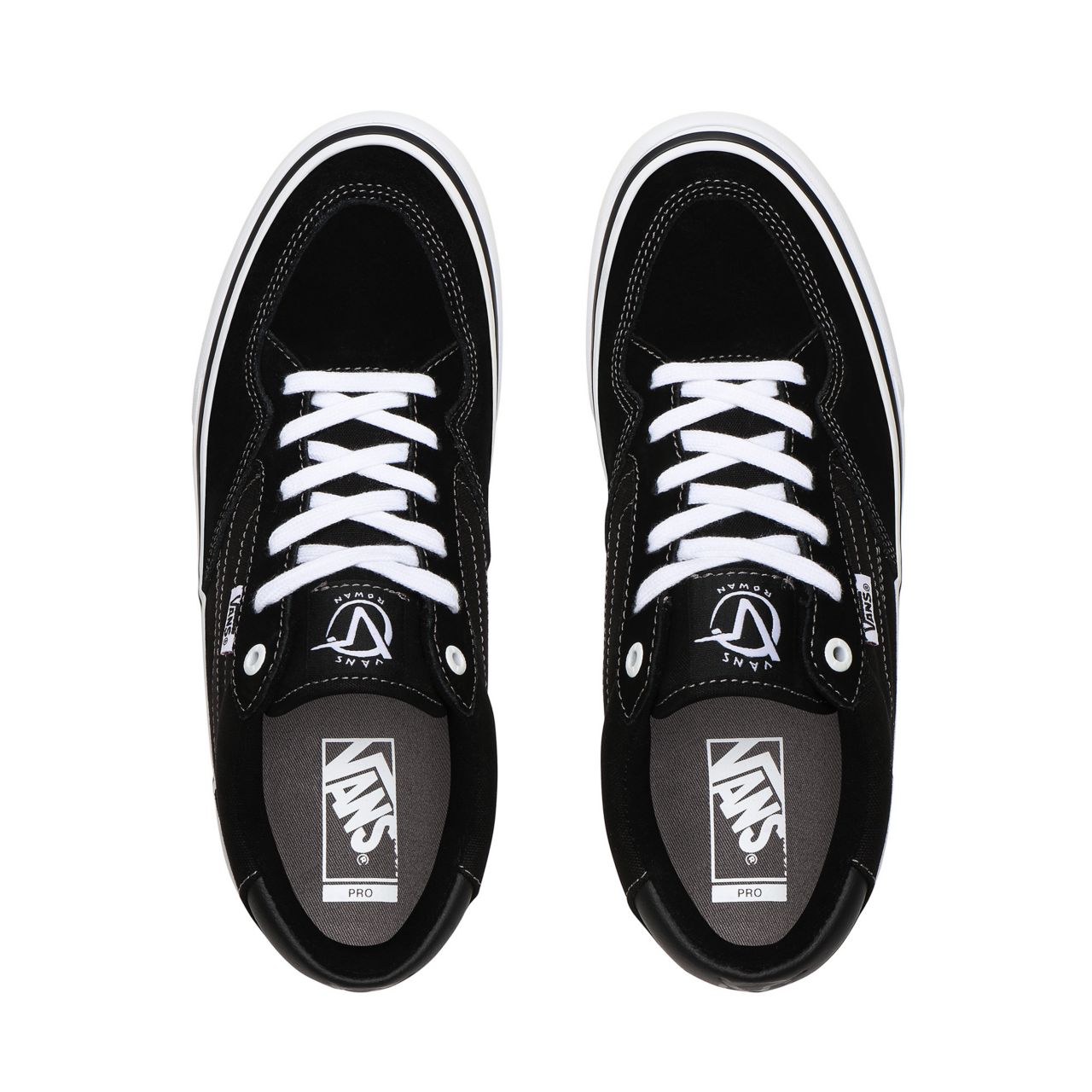 Vans Rowan Zorilla Pro Black Classic Mens Womens - Black/White VN0A4TZCY28 Shoes