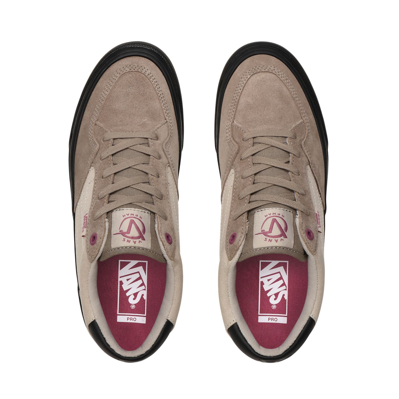 Vans Rowan Zorilla Pro Brown Classic Mens Womens - Desert Taupe/Black VN0A4TZCW8R Shoes