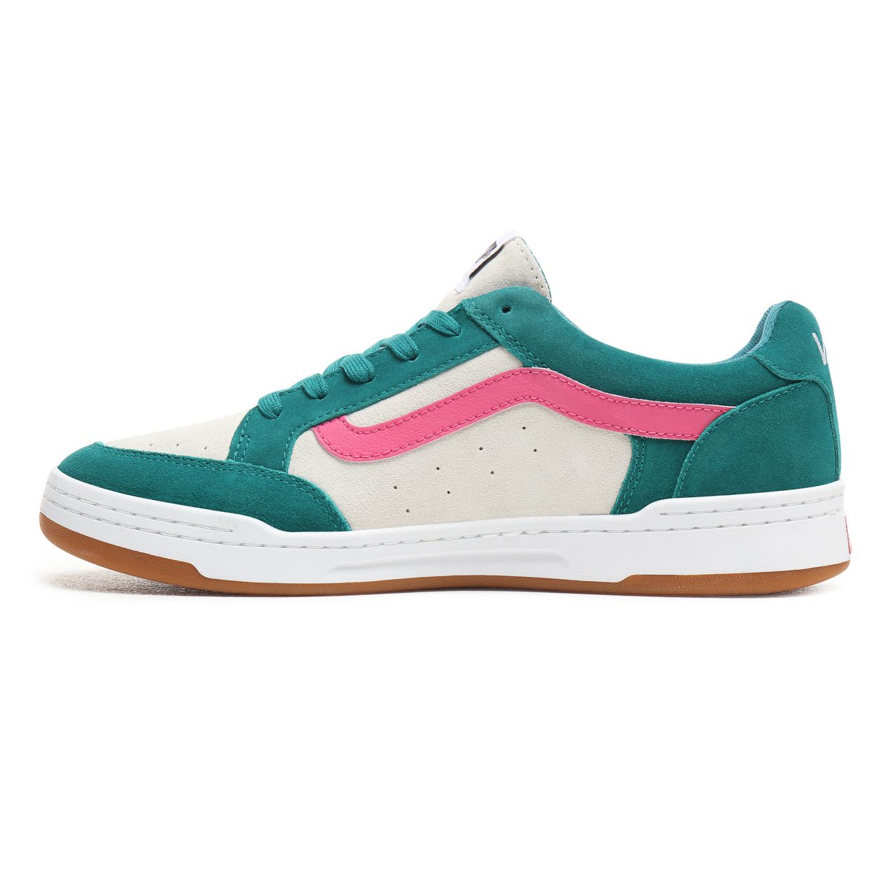 Vans Highland Classic Mens Womens - Quetzal Green/Marshmallow/Carmine Rose VN0A38FDT4B Shoes