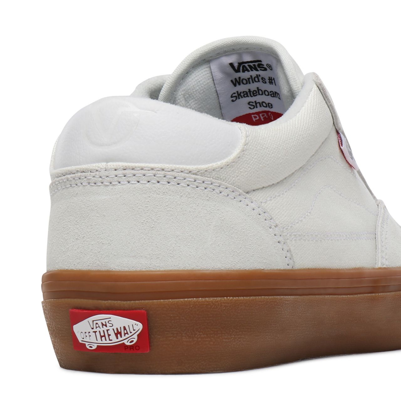 Vans Rowan Zorilla Pro White Classic Mens Womens - Pearl/Gum VN0A4TZCW8S Shoes