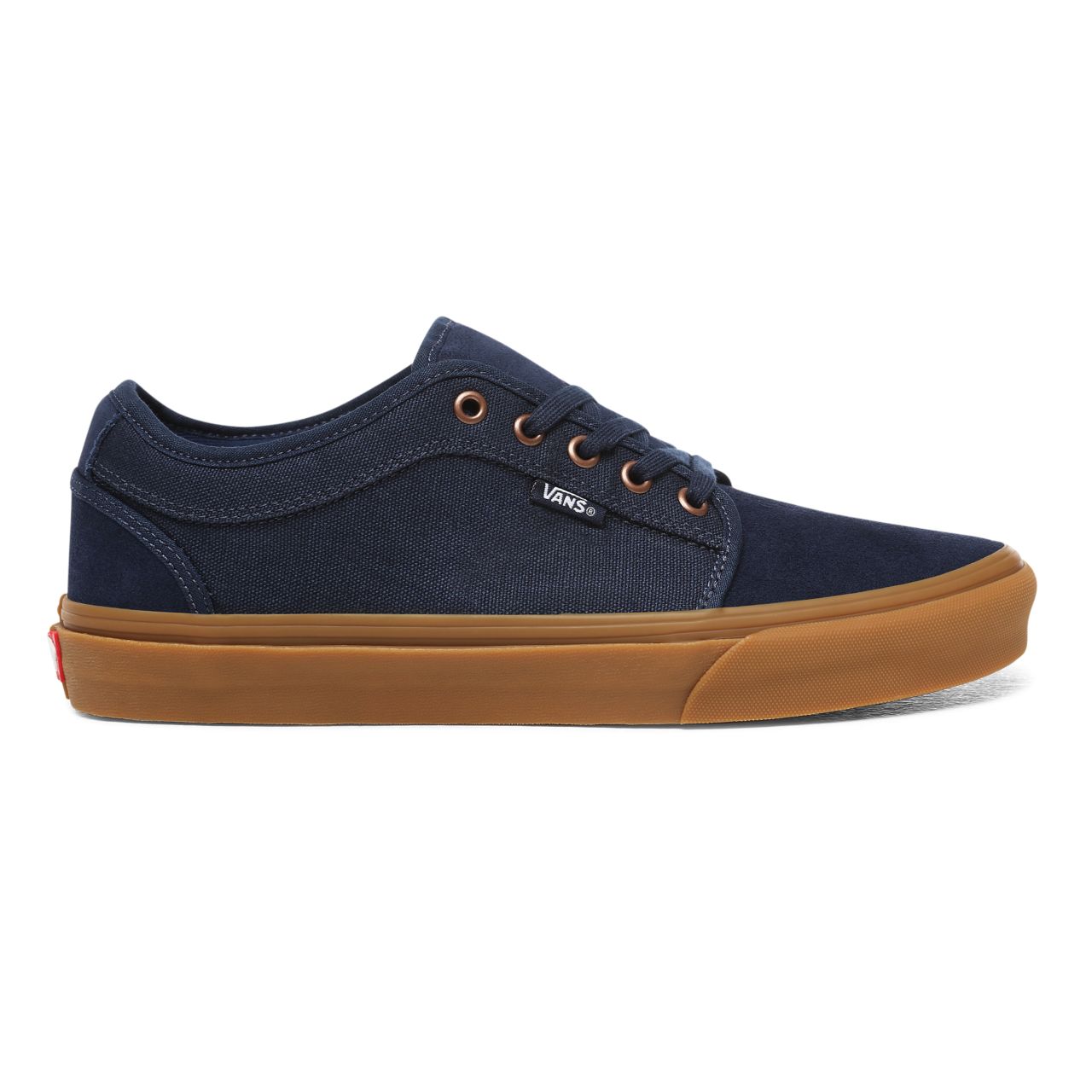 Vans Chukka Low Blue Classic Mens Womens - Dress Blues/Gum VN0A38CGFS1 Shoes