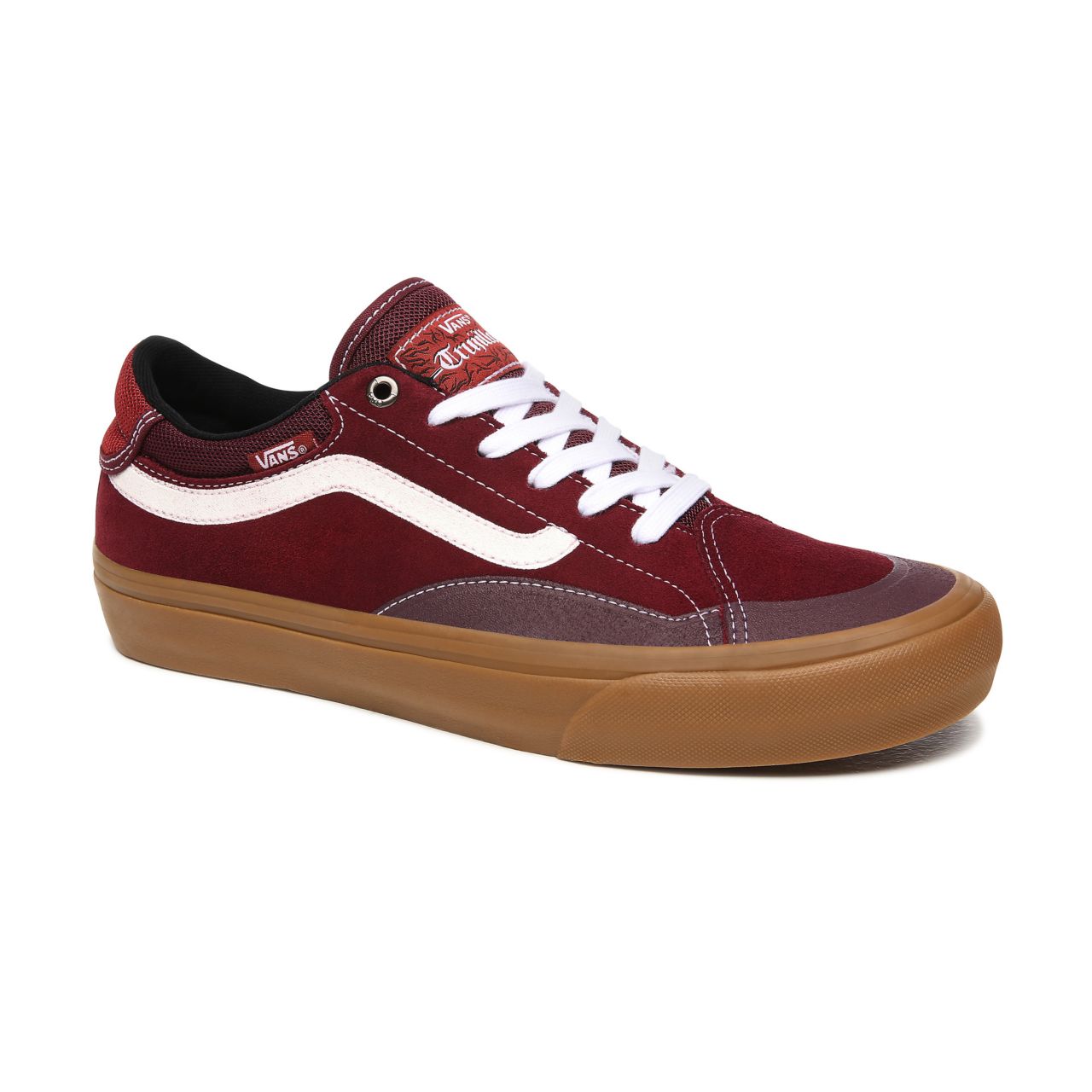 Vans TNT Advanced Prototype Pro Red Classic Mens Womens - Port Royale/Rosewood VN0A3TJXW4Q Shoes