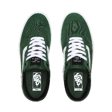 Vans Glibert Crockett Pro 2 Green Classic Mens Womens - Alpine/White VN0A38COW5Q Shoes