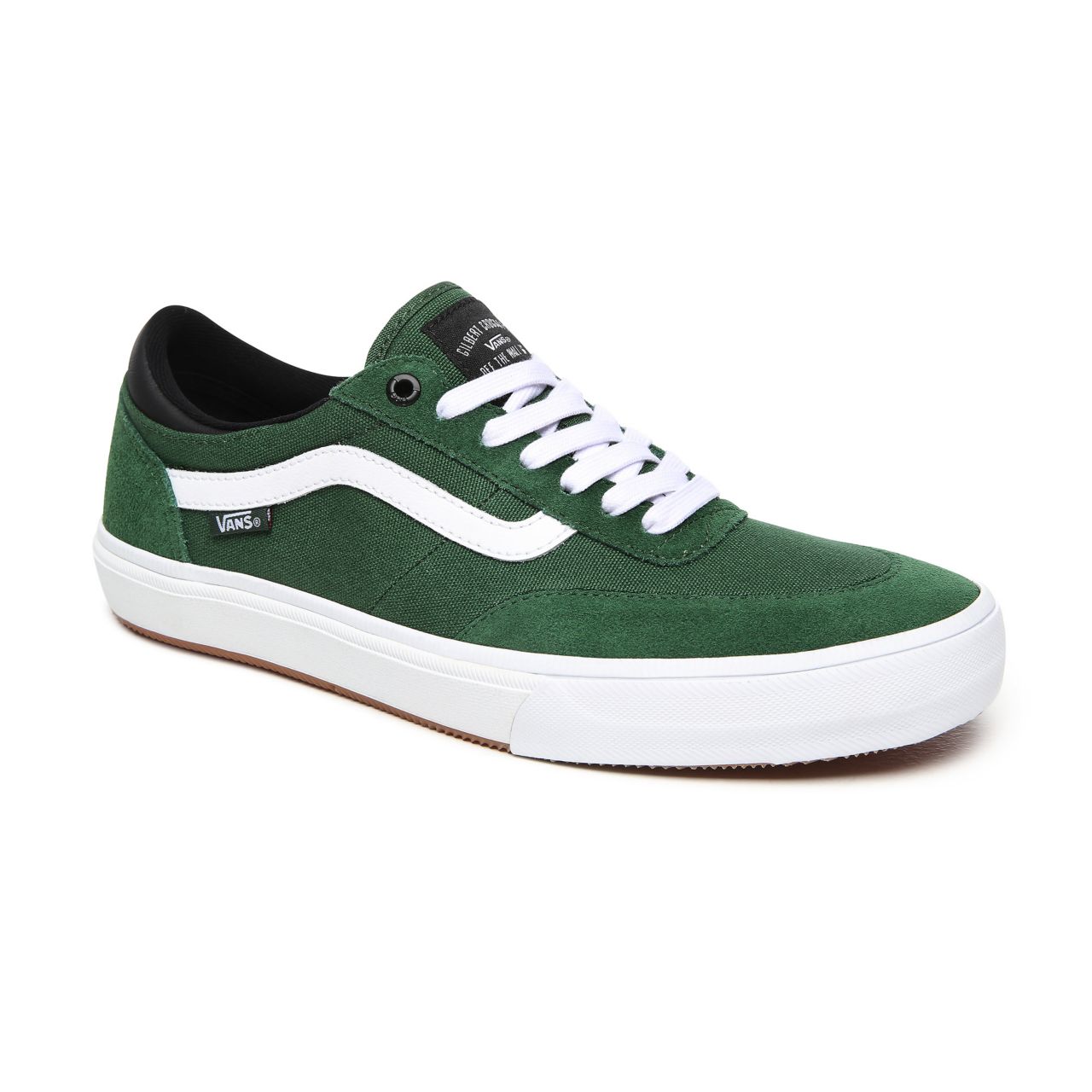 Vans Glibert Crockett Pro 2 Green Classic Mens Womens - Alpine/White VN0A38COW5Q Shoes