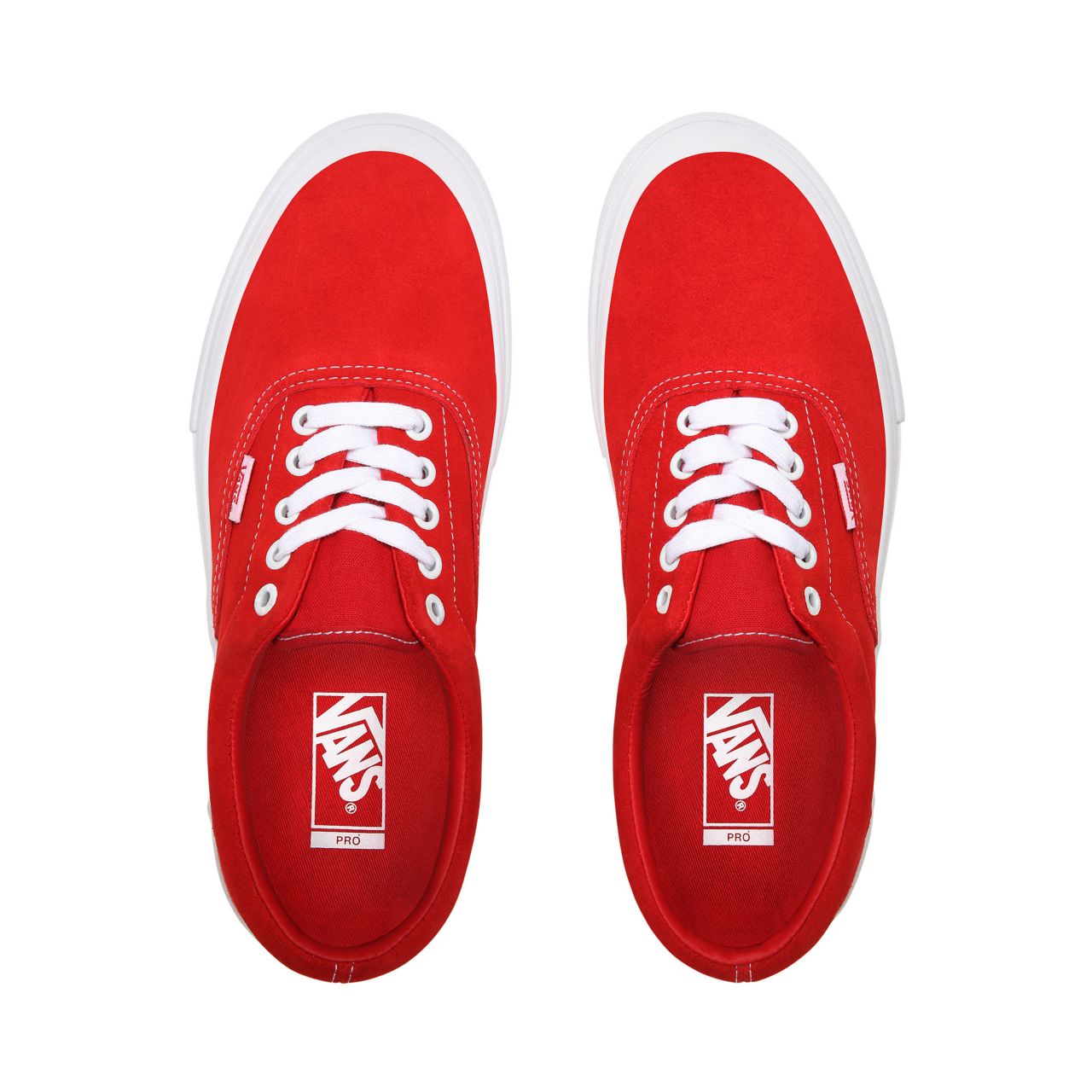 Vans Suede Era Pro Red Classic Mens Womens - (Suede) Red/White VN000VFBAJL Shoes