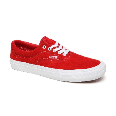 Vans Suede Era Pro Red Classic Mens Womens - (Suede) Red/White VN000VFBAJL Shoes