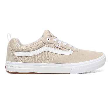 Vans Kyle Walker Pro Beige Classic Mens Womens - Rainy Day/True White VN0A2XSGW80 Shoes