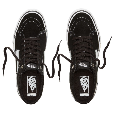 Vans Sk8-Mid Pro Black Classic Mens Womens - Black/White VN0A347UY28 Shoes