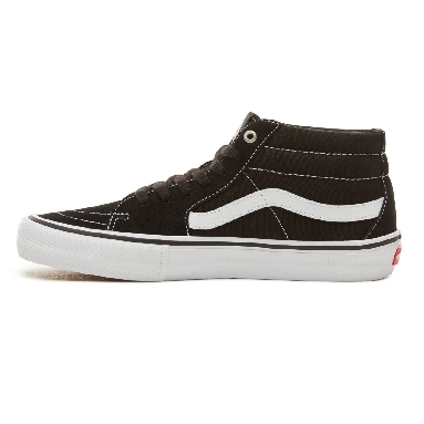 Vans Sk8-Mid Pro Black Classic Mens Womens - Black/White VN0A347UY28 Shoes