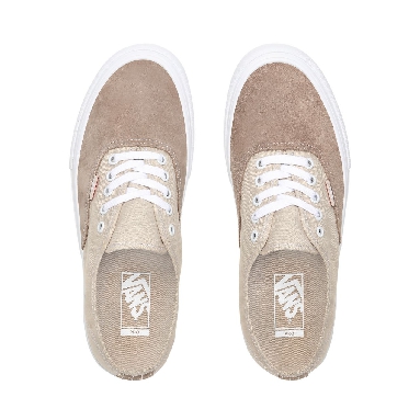 Vans Authentic Pro Beige Classic Mens Womens - Rainy Day/White VN0A3479W5K Shoes