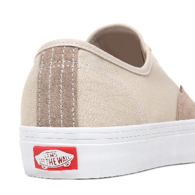 Vans Authentic Pro Beige Classic Mens Womens - Rainy Day/White VN0A3479W5K Shoes