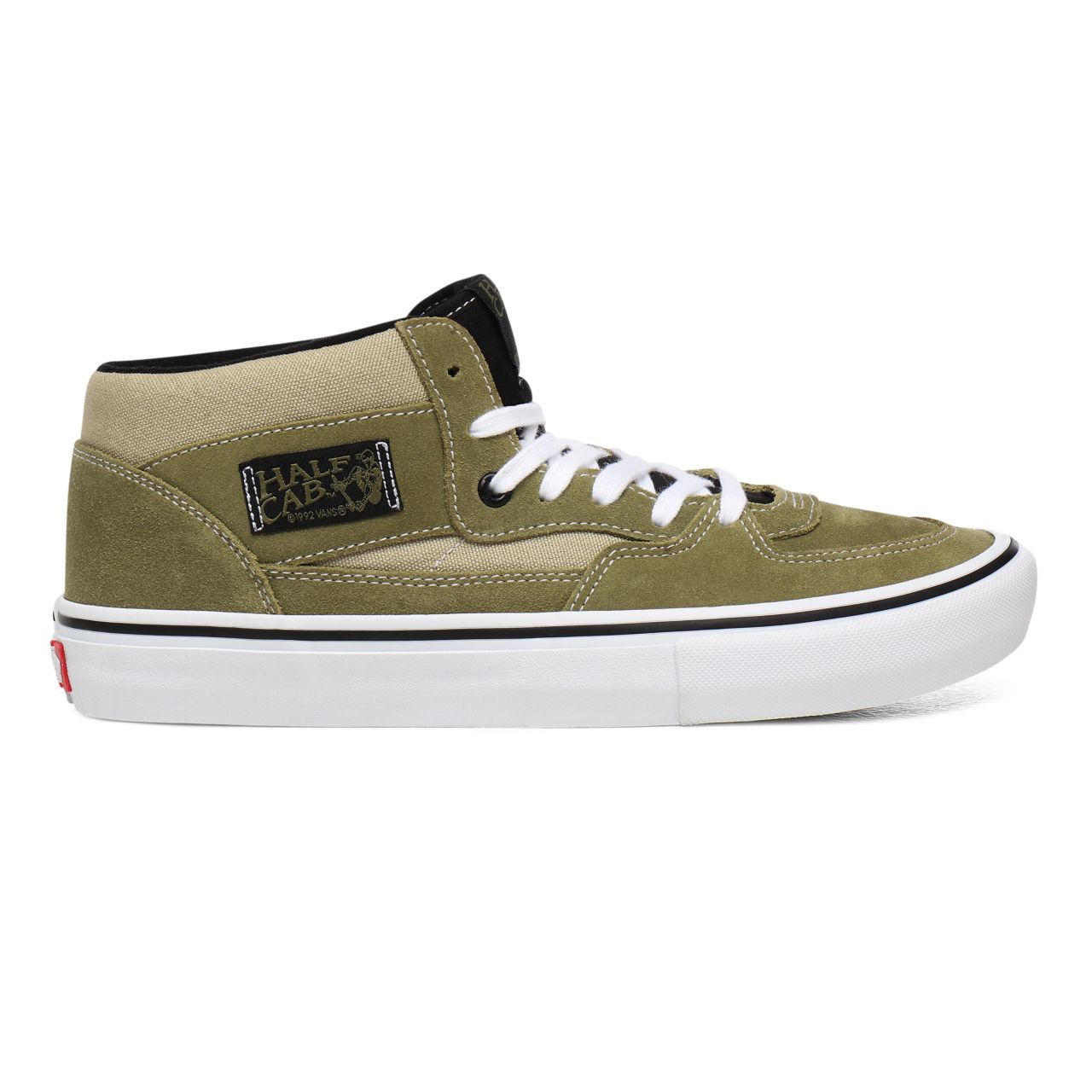 Vans Half Cab Pro Green Classic Mens Womens - Lizard/Eucalyptus VN0A38CPW70 Shoes