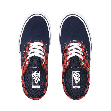 Vans Checkerboard Era Pro Orange Classic Mens Womens - (Checkerboard) Navy/Orange VN000VFBW7E Shoes