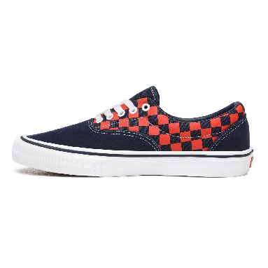 Vans Checkerboard Era Pro Orange Classic Mens Womens - (Checkerboard) Navy/Orange VN000VFBW7E Shoes