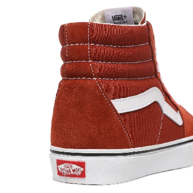 Vans Sk8-Hi Red Classic Mens Womens - Picante/True White VN0A4U3CWK8 Shoes