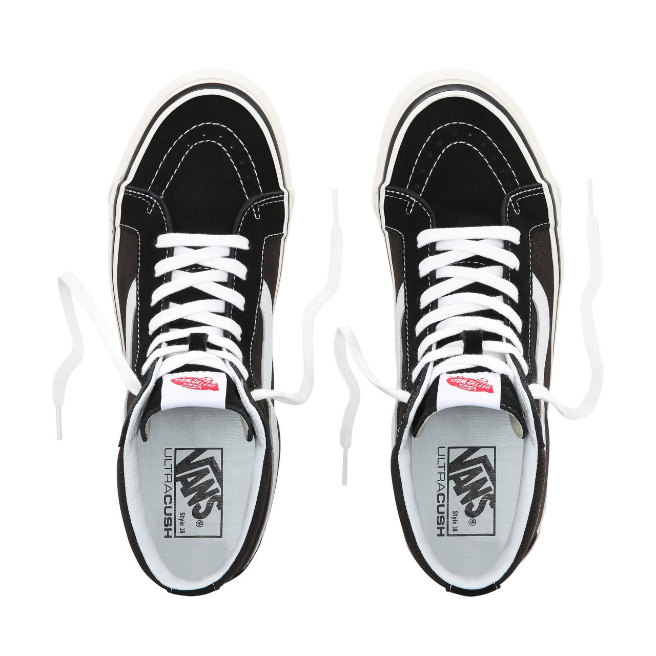 Vans Anaheim Factory Sk8-Hi 38 DX Black Classic Mens Womens - (Anaheim Factory) Black VN0A38GFPXC Shoes