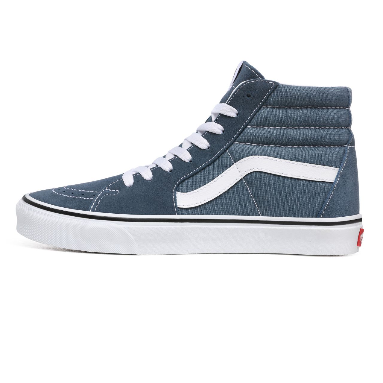 Vans Sk8-Hi Blue Classic Mens Womens - Blue Mirage/True White VN0A4U3CX17 Shoes