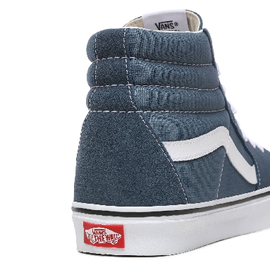 Vans Sk8-Hi Blue Classic Mens Womens - Blue Mirage/True White VN0A4U3CX17 Shoes