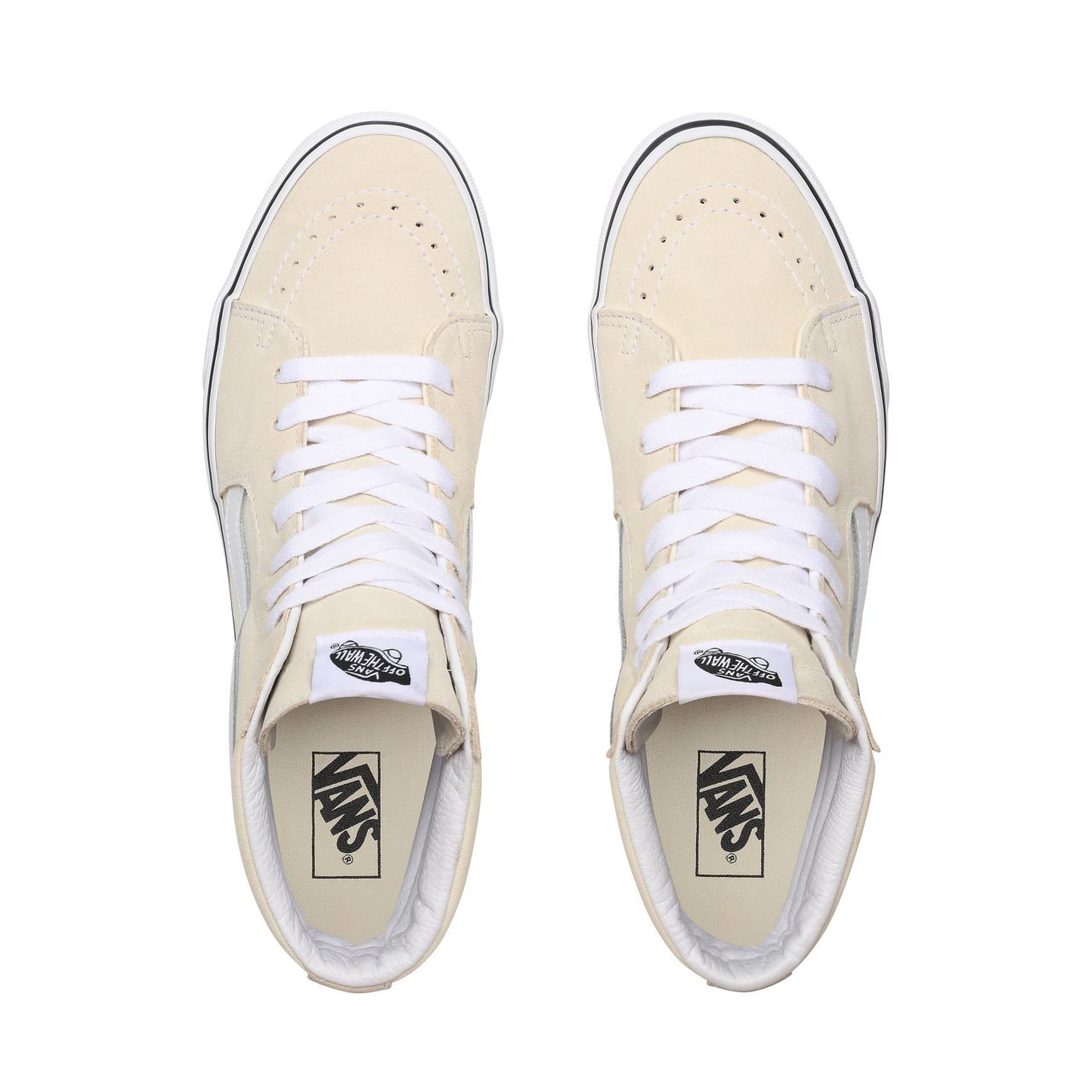 Vans Sk8-Hi White Classic Mens Womens - Classic White/True White VN0A4U3CFRL Shoes